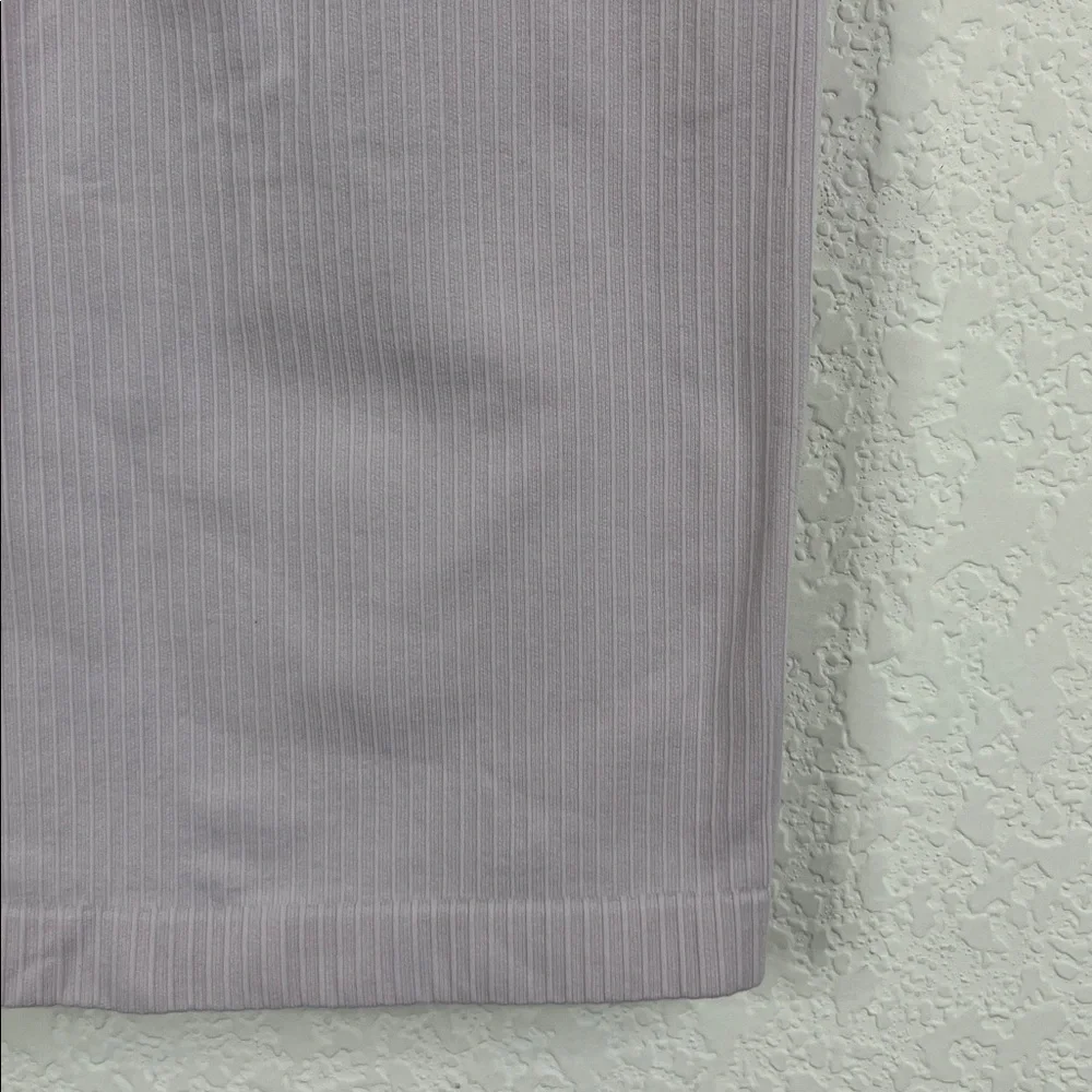 Ebb Compression Ribbed Racerback Active Workout Tank Top - Picture 3 of 8
